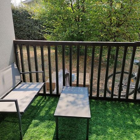 Superbe Appartement En Rez-De-Jardin A Lanton Kültér fotó