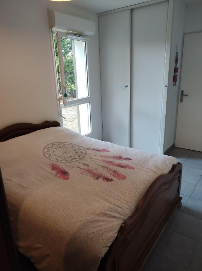 Superbe Appartement En Rez-De-Jardin A Lanton Kültér fotó