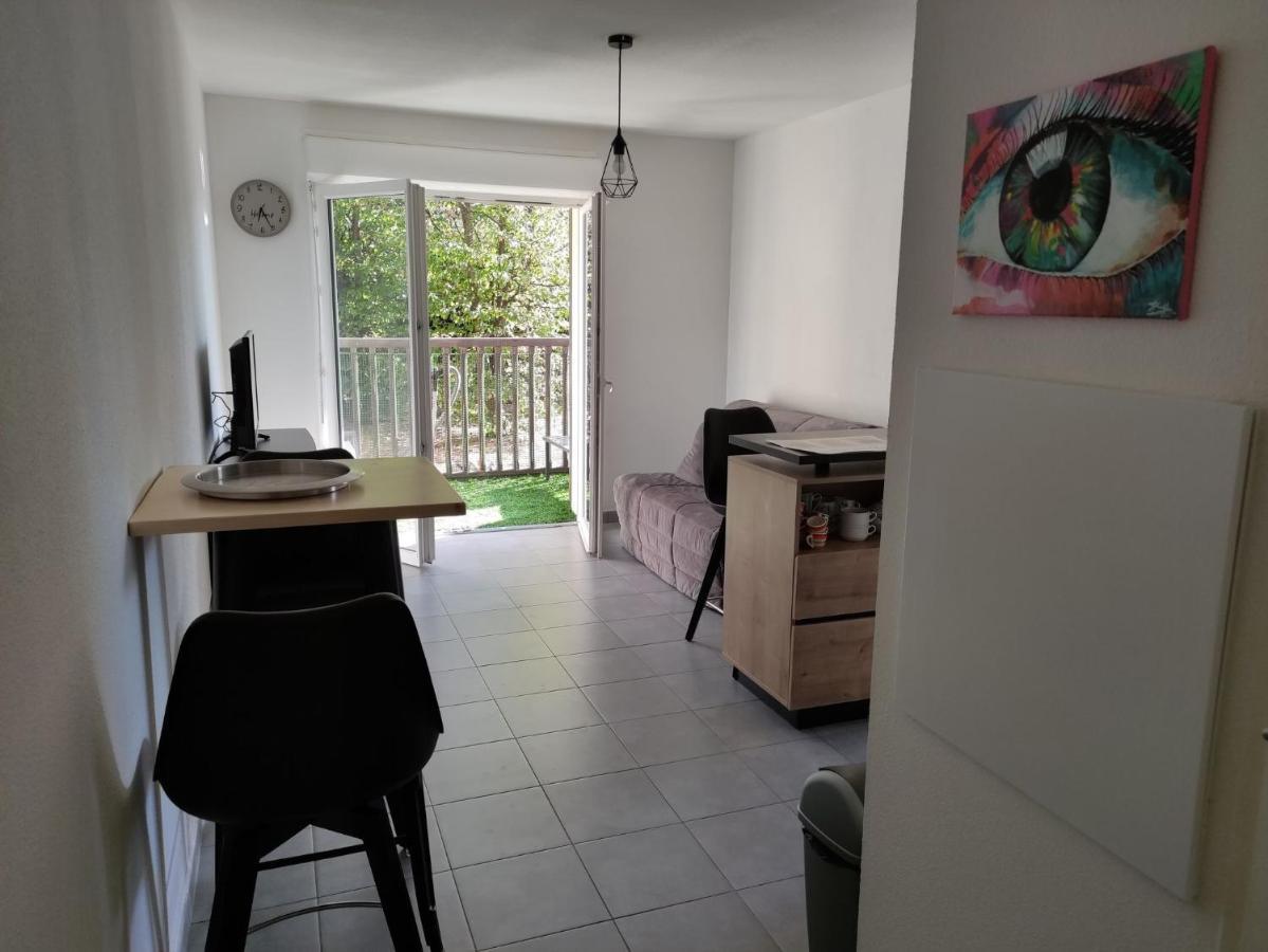 Superbe Appartement En Rez-De-Jardin A Lanton Kültér fotó